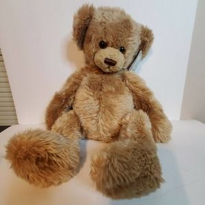 BEAUTIFUL & RARE Brown Bear Aurora bashful A&A Plush Inc 01320 vtg w tags!